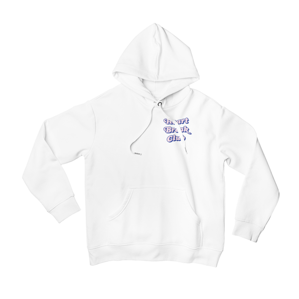WHITE GROOVY HOODIE