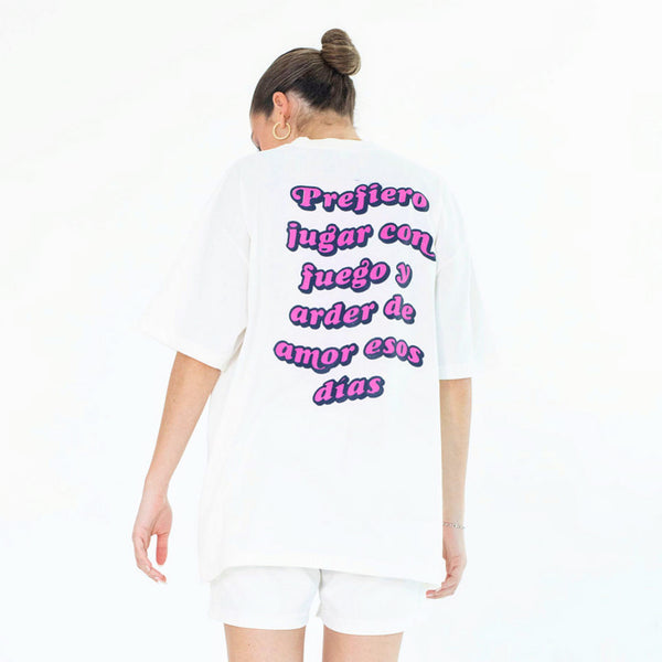 OFF WHITE FUEGO T-SHIRT